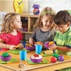 image:imageLearning Resources New Sprouts Classroom Kitchen Set  Kids Kitchen Playset Pretend Play Food Toys for Toddlers Toddler Learning Toys Kids Cooking Sets and Accessories Preschool and Homeschool Toy