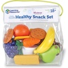image:imageLearning Resources New Sprouts Healthy Snack Set  18 Pieces Ages 18 months Pretend Play Food for Toddlers Preschool Learning Toys Kitchen Play Toys for Kids