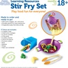 image:imageLearning Resources New Sprouts Stir Fry Play Food Set Toy Wok Pretend Play Toys for Toddlers Kitchen Toys 17 Piece Set Ages 18 mos