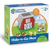 image:imageLearning Resources HideNGo Moo Farm Animal Toy Barn Toys for Toddlers 9 Pieces Ages 2