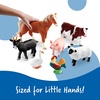 image:imageLearning Resources Jumbo Farm Animals  Horse Cow Sheep Chicken Goat Figurines Barn Toys Fine Motor Skills Toddler Educational Playset Montessori Barnyard Gifts For Boys and Girls