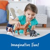 image:imageLearning Resources Jumbo Farm Animals  Horse Cow Sheep Chicken Goat Figurines Barn Toys Fine Motor Skills Toddler Educational Playset Montessori Barnyard Gifts For Boys and Girls