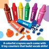 image:imageLearning Resources Rainbow Sorting Crayons  Toddler Gifts Toddler Accessories Jumbo Stacking Toys Fine Motor Skills Classroom And Preschool Activities MontessoriCrayons
