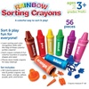 image:imageLearning Resources Rainbow Sorting Crayons  Toddler Gifts Toddler Accessories Jumbo Stacking Toys Fine Motor Skills Classroom And Preschool Activities MontessoriCrayons