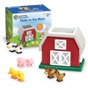image:imageLearning Resources HideNGo Moo Farm Animal Toy Barn Toys for Toddlers 9 Pieces Ages 2