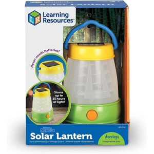 image:imageLearning Resources Solar Lantern Kids Camping Accessories EasyGrip Portable Light Exploration Play Ages 3