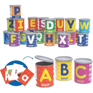 image:imageLearning Resources Alphabet Soup Sorters  Early Phonics Manipulatives ABC Awareness Recognition Reading Readiness Language Development Toddler Activities Fine Motor Skills Gifts for Kids