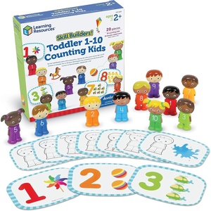 image:imageLearning Resources Skill Builders Toddler 110 Counting Kids  20 Pieces Ages 2 Toddler Learning Activities Educational Activities for Toddlers Preschool Must Haves