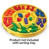 image:imageLearning Resources Circular Sorting Tray  1 Piece Grades PreK Classroom Tools for Early Math Counting Sorting and Classifying Teacher SuppliesSmall Pack of 2