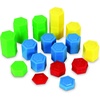 image:imageLearning Resources Hexagram Weights  Set of 54 Pieces Ages 8 Math Manipulatives for Kids Teacher Supplies Back to School Classroom Must Haves