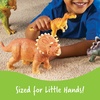 image:imageLearning Resources Jumbo Dinosaurs Mommas and Babies  Kids Dinosaur Toys Large Dinosaur Figures Figurines for Kids Toddler Animal Figurines Dino Bath Toys Play Dinosaurs Prehistoric AnimalsJumbo Dinosaurs