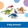 image:imageLearning Resources Jumbo Dinosaurs Mommas and Babies  Kids Dinosaur Toys Large Dinosaur Figures Figurines for Kids Toddler Animal Figurines Dino Bath Toys Play Dinosaurs Prehistoric AnimalsExpanded Dinosaur Set