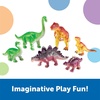 image:imageLearning Resources Jumbo Dinosaurs Mommas and Babies  Kids Dinosaur Toys Large Dinosaur Figures Figurines for Kids Toddler Animal Figurines Dino Bath Toys Play Dinosaurs Prehistoric AnimalsMomma Dinos  Babies