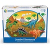 image:imageLearning Resources Jumbo Dinosaurs Mommas and Babies  Kids Dinosaur Toys Large Dinosaur Figures Figurines for Kids Toddler Animal Figurines Dino Bath Toys Play Dinosaurs Prehistoric AnimalsJumbo Dinosaurs