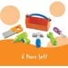 image:imageLearning Resources New Sprouts Fix It My Very Own Tool Set  6 Pieces Ages 2 Toddler Learning Toys Develops Fine Motor Skills Toddler Tool Set First Tool Box Kids Tool SetStocking Stuffers