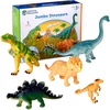 image:imageLearning Resources Jumbo Dinosaurs Mommas and Babies  Kids Dinosaur Toys Large Dinosaur Figures Figurines for Kids Toddler Animal Figurines Dino Bath Toys Play Dinosaurs Prehistoric AnimalsJumbo Dinosaurs