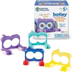 image:imageLearning Resources Botley the Coding Robot Multicolor Facemask  Coding Robot Accessories Botley Not Included