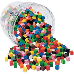image:imageLearning Resources Centimeter Cubes Math Cubes Counting Homeschool Set of 1000 Ages 6