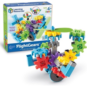 image:imageLearning Resources Gears Flight Gears  44 Pieces Ages 4 STEM Activities Fine Motor Skills Toddler Explorer Kit Science and Construction Boys and Girls Gifts