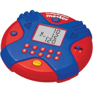 image:imageLearning Resources Multiplication Master Electronic Flash Card Math Skills Varying Skill Levels Ages 7