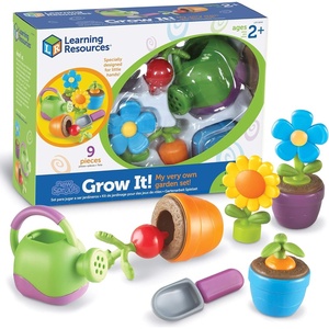 image:imageLearning Resources New Sprouts Grow It Toddler Gardening Set  9 Pieces Ages 2 Toddler Learning Toys Garden Toys for Kids Spring and Easter Toys for Boys and Girls