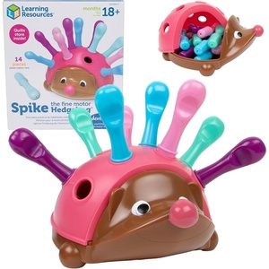 image:imageLearning Resources Spike The Fine Motor Hedgehog Pink  Toddler Montessori Toys Stacking Shape Gifts For Boys and Girls Pattern Sensory Bin Sorting Activities Educational Games KindergartenPink Spike