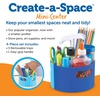 image:imageLearning Resources CreateaSpace Storage Mini Center  Desk Organizer Classroom Workspace Must Haves Homeschool Organization Arts amp Crafts  Caddy Office amp Teacher SuppliesBlue