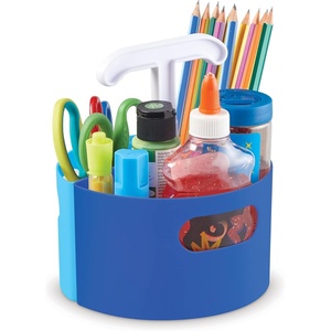 image:imageLearning Resources CreateaSpace Storage Mini Center  Desk Organizer Classroom Workspace Must Haves Homeschool Organization Arts amp Crafts  Caddy Office amp Teacher SuppliesBlue