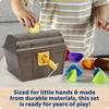 image:imageLearning Resources Gem Surprise Treasure Chest  Toy Chest with Key Sorting and Matching for Toddlers Pretend Play Preschool Toys Fine Motor Skills Toy Toddler Learning Toys for Preschool Ages 2