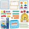 image:imageLearning Resources Essential Math Toolbox  Math Manipulatives Addition and Subtraction Time Skills Classroom Must Haves School Supplies Curriculum Kit Homeschool Montessori Back to School