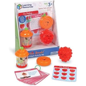 image:imageLearning Resources Smoothie Tea Break Sensory Fidget Activity Set Sensory Toys for Toddlers Social Emotional Learning SEL Skills Fine Motor Skills Ages 319 Pieces