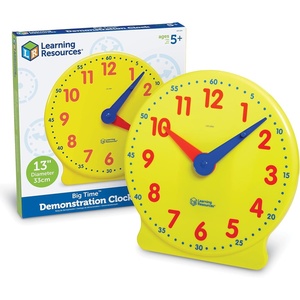 image:imageLearning Resources Big Time Demonstration Clock1314 in