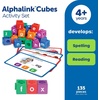 image:imageLearning Resources AlphaLink Cubes Activity Set  Phonics amp Spelling Toy Word Building Blocks Reading amp Literacy Learning Kit Fine Motor amp STEM Classroom Supplies Ages 4