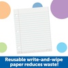 image:imageLearning Resources Magnetic Notebook Paper  Giant Magnetic Lined Paper for Whiteboard Dry Erase Board with Lines for Writing Elementary Classroom Must Haves Classroom Handwriting Whiteboard