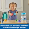 image:imageLearning Resources SnapnLearn Narwhals amp Friends 15 Pieces Ages 18 Months baby toddler toys preschool learning activities educational toys color and shape recognition fine motor skills