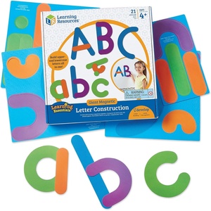 image:imageLearning Resources Giant Magnetic Letter Construction