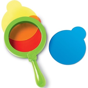 image:imageLearning Resources Color Mixing Lenses Homeschool Preschool Experiments 4 Pieces Ages 2