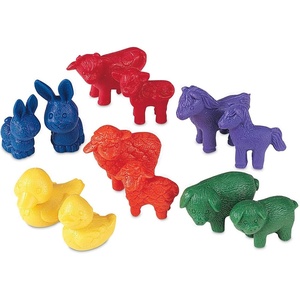 image:imageLearning Resources Friendly Farm Animal Counters Set of 144