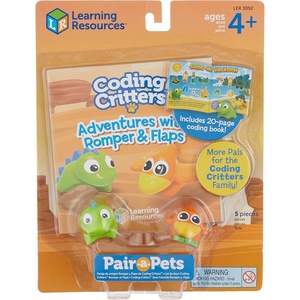 image:imageLearning Resources Coding Critters PairaPets Cats Pouncer amp PearlPairapets Dinos