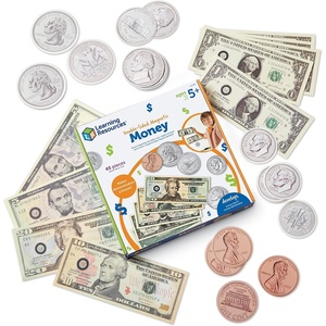 image:imageLearning Resources DoubleSided Magnetic Money