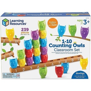 image:imageLearning Resources 110 Counting Owls Classroom Set