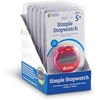 image:imageLearning Resources Simple Stopwatch Set of 6
