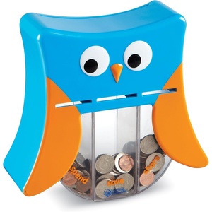 image:imageLearning Resources Wise Owl Teaching Bank  Piggy Bank for Kids Saving Box Save Spend Share Banks Teach a Kid to Save Savings Jar Budgeting for Kids